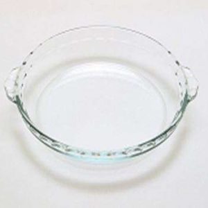 Pyrex Glass Bakeware Pie Dish with Handles - 1.3 Litre