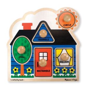 Melissa & Doug First Shapes Jumbo Knob 5pieces
