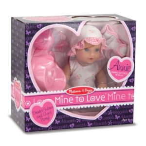 Melissa & Doug Mine to Love Annie 12" Drink & Wet Doll