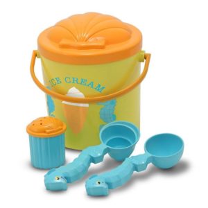 Melissa & Doug Speck Seahorse Sand Ice Cream Set