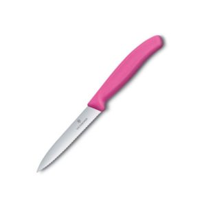 Victorinox Swiss Classic Serrated Paring Knife Pink, 10cm