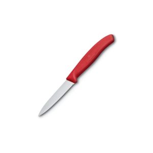 Victorinox Swiss Classic Pointed Serrated Paring Knife Red, 8cm