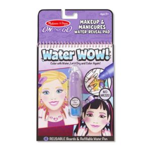 Melissa & Doug Water Wow! Makeup & Manicures On the Go Travel Activity