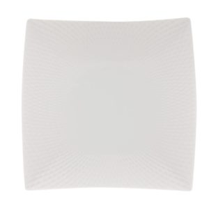 Maxwell & Williams White Basics Diamonds Square Side Plate 18.5cm