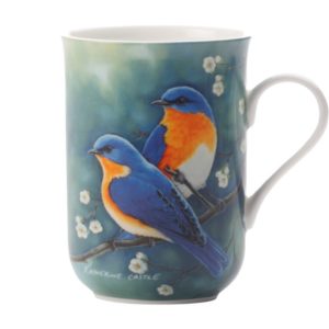 Maxwell & Williams Birds of the World Katherine Castle Mug 300ml Bluebirds