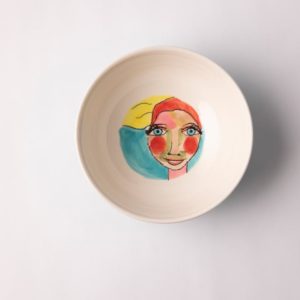 Olivia Artist Lady Cereal Bowl 15cm