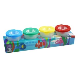Smart Play Non-Spill Paint Pots With Stand
