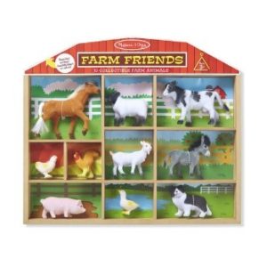 Melissa & Doug Farm Friends 10collectible Farm Animals