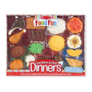 Melissa & Doug Combine and Dine Dinners 17piece Set