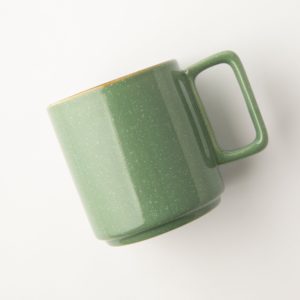 Omada Flat Stackable Mug 400ml Green