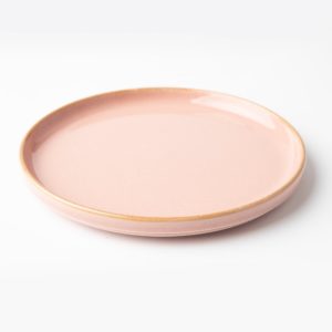 Omada Flat Stackable Side Plate 21cm Pink