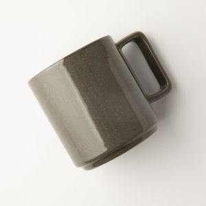 Omada Flat Stackable Grey Mug