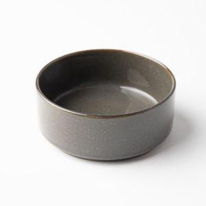 Omada Flat Stackable Grey Nibble Bowl