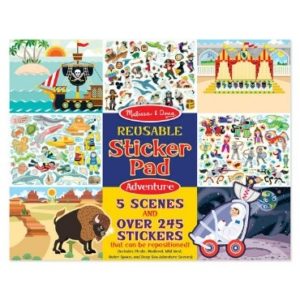 Melissa & Doug Reusable Sticker Pad Adventure Pad