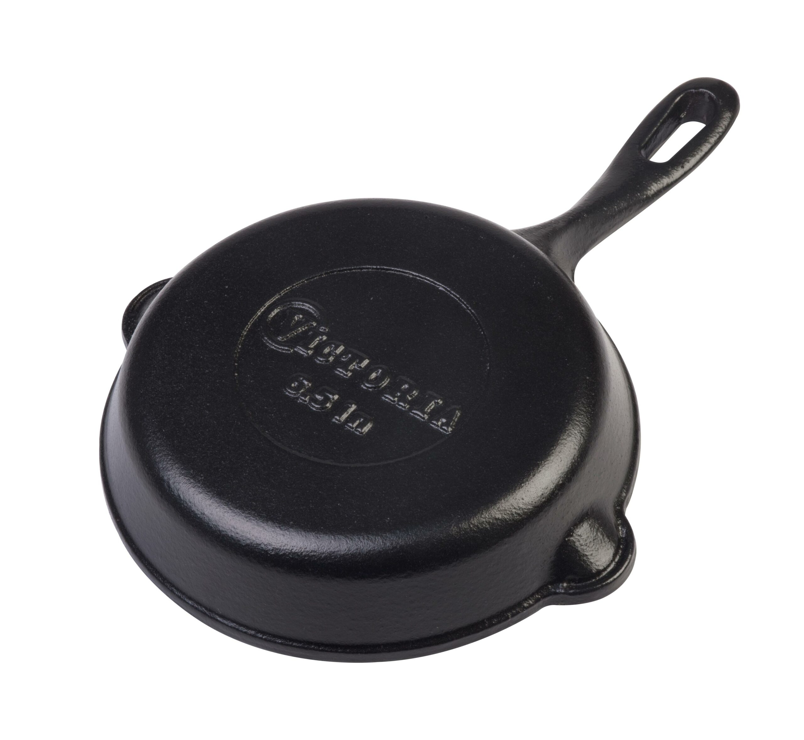Victoria Seasoned Cast Iron Skillet, 16cm - Image 5