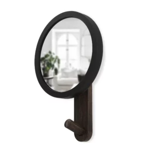 Umbra Hub Mirror Hook Single Black & Natural