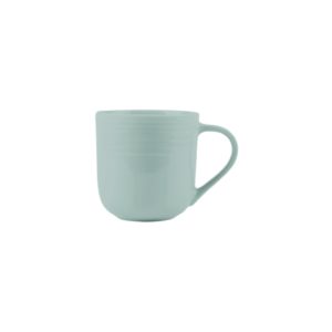 Jenna Clifford Embossed Lines Mermaid Mist Coffee Mug