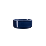 JAN Flat Stackable Cereal Bowl Blue