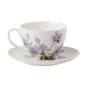 Maxwell&WilliamsRoyalBotanicGardensOrchidsCup&Saucer240mlLilac