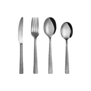 Maxwell & Williams White Basics Diamonds Cutlery Set, 16pc