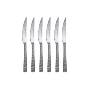 Maxwell & Williams Diamonds Cutlery Steak Knife Set, 6pc