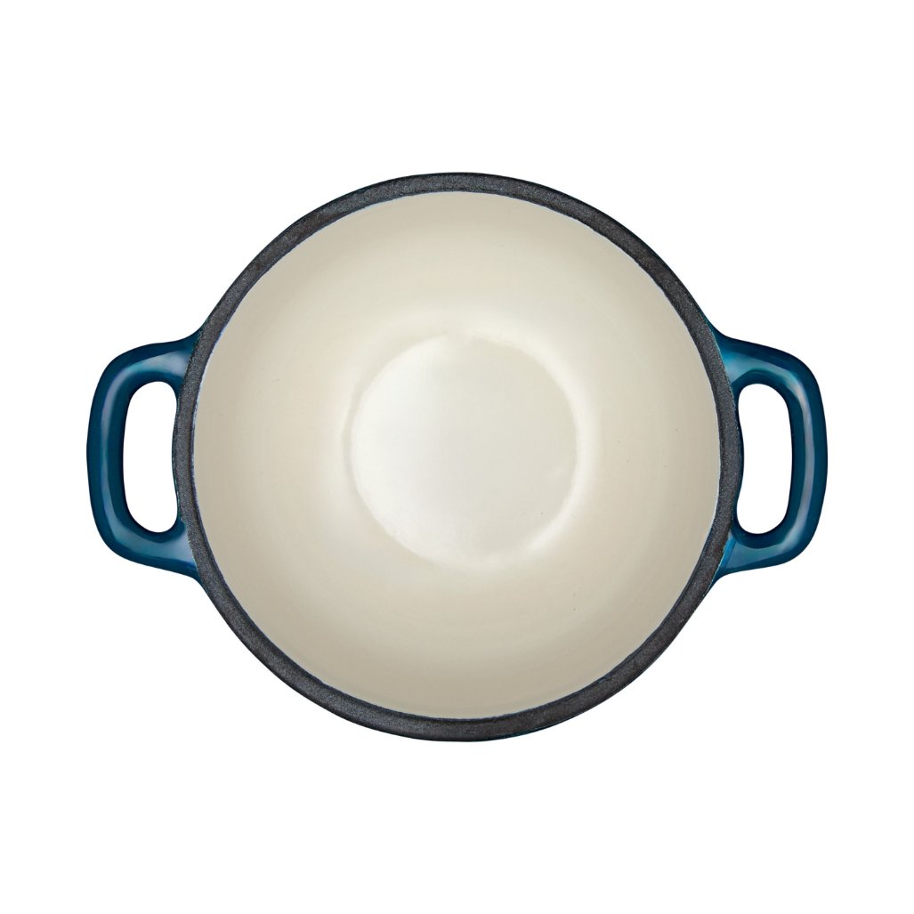 Maxwell & Williams Cast Iron Mini Cocotte 260ml, Midnight Blue - Image 4
