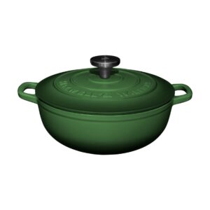 Maxwell&WilliamsCastIronRoundCasserole26cm,racinggreen