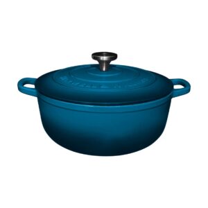 Maxwell&WilliamsCastIronRoundCasserole28cmmignightblue