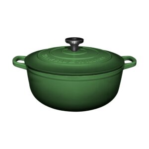 Maxwell&WilliamsCastIronRoundCasserole28cm,racinggreen