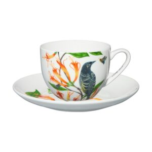 Maxwell&WilliamsEloiseShortLyricCup&Saucer240mlRegentHoneyeater